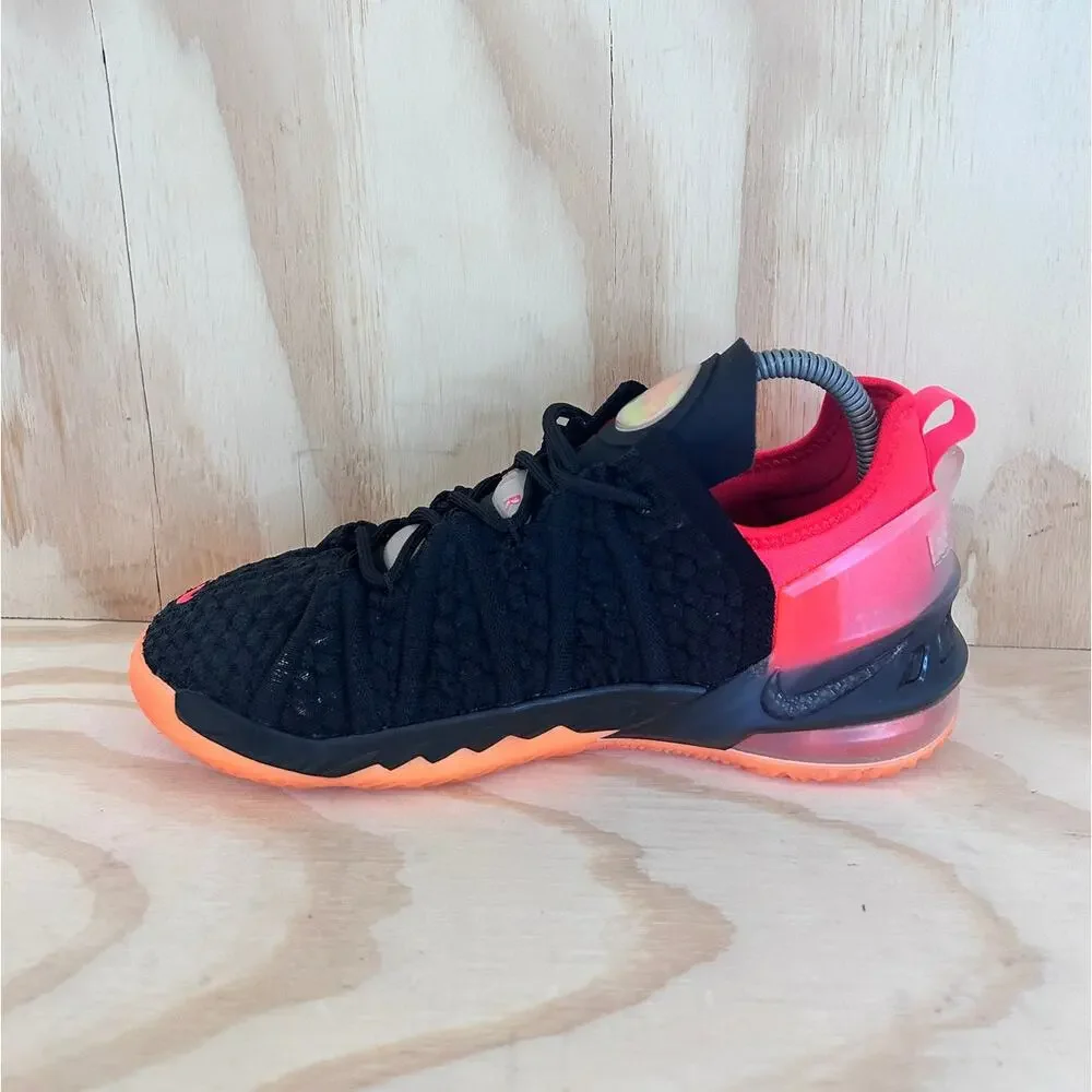 Nike - Air Zoom Max Lebron 18 - Sneakers - Black - Big Kid's - 5.5Y - CW2760-009